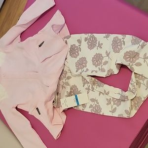 Calvin Klein 2 piece pink set